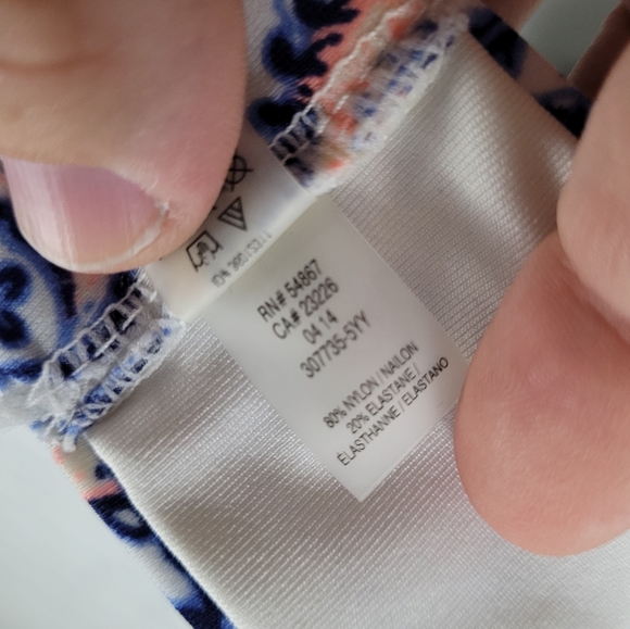 VICTORIA'S SECRET | paisley print halter underwire pushup swim bikini top - Picture 8 of 8